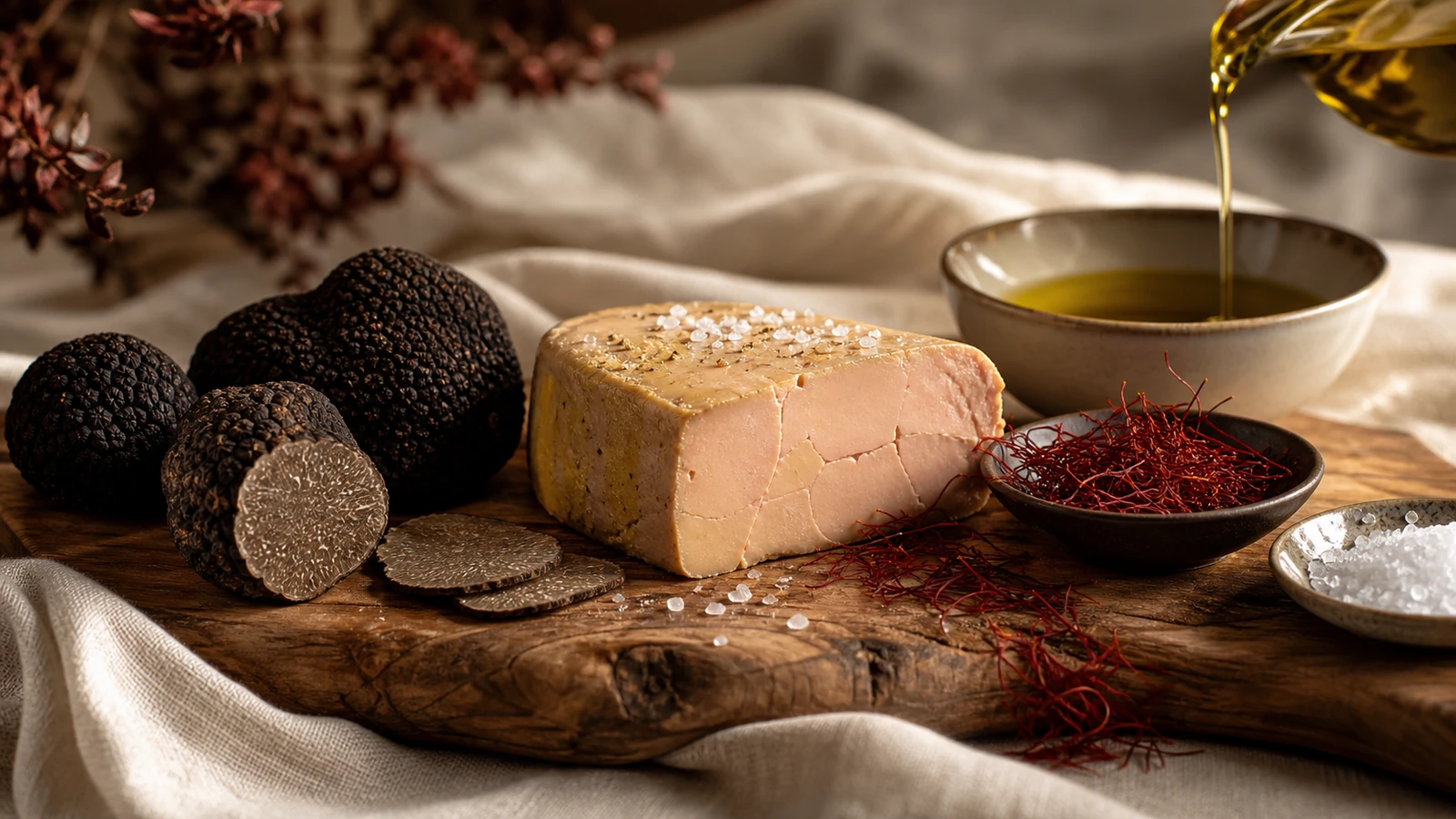 Truffe noire, foie gras et produits d'exception de la gastronomie